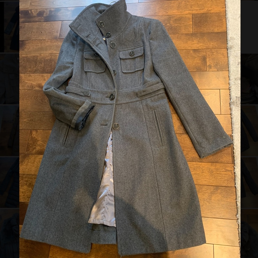 KENNETH COLE GRAT WOOL JACKET - Picture 3 of 4